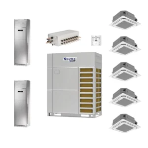 Gree Electric DC Hybrid Inverter VRV VRF System 84KW 30HP Central Air Conditioning for Office Villa Shop Air Conditioner VRF