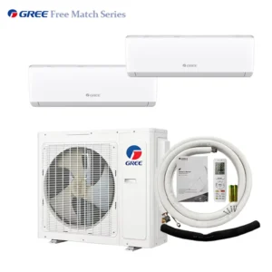 Gree OEM 18000btu 2hp 1.5ton Split System Multi Zone air Conditioner Units Designer Split Ac Indoor Smart Air Conditioner