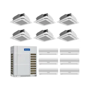 Gree VRV VRF Multi Split Central Air Conditioning System DC Inverter OEM 28KW Match with Fan Coil Unit HVAC Air Conditioner