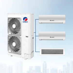 Gree Wall Mounted Multi Split Air Conditioner Ultra Slim VRF Full DC Inverter Central HVAC System Energy Efficiency Class Silent