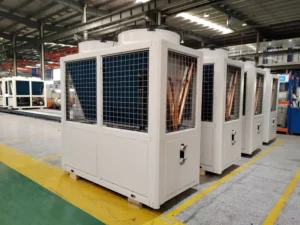 HVAC Industrial Cabinet Air Conditioner 380V Low Noise R410A Copeland Scroll Compressor Eco Friendly Cooling Heating Ventilation