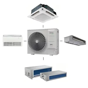 HVAC Manufacturer High Efficiency 24000Btu VRF System for Villa Central Air Conditioners