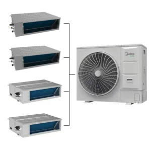 HVAC Mini VRF VRV Multi Split Inverter Air Conditioner for Home Hospital DC Fan Motors R32 VRF