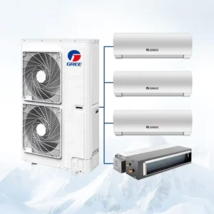HVAC System 9000 36000 Btu Multi Zone Split AC Heat Pump Central Air Conditioning DC Inverter VRF Air Conditioner