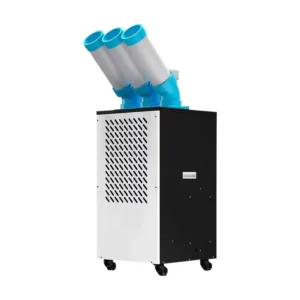 HVAC System Climatisue Mobile 22000 BTU Portable Standing Air Conditioner with 3 Outlet Pipe