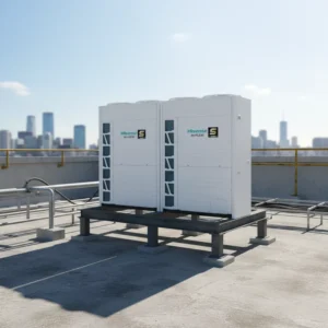 HVAC VRF DC Inverter Variable Refrigerant Air Conditioning System Heat Pump with Wired Controller for Office Building