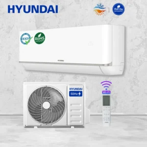 HYUNDAI Mini Split Air Conditioners Wall Mounted Ac R410a 9000 Btu Aircondition Heat Pump App Mobile Wifi Air Conditioning