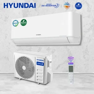 HYUNDAI New Best EER3.2 50Hz Smart Inverter Air Conditioner R410a 18000 Btu Class a Energy Efficiency Mini Split Type Unit