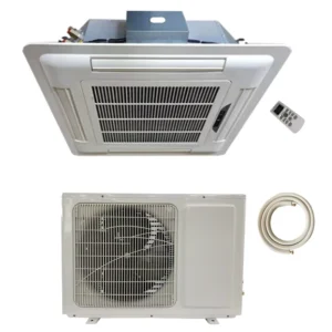 Hanging 4-way Ceiling Cassette Air Conditioner Mounted Fan Coil Unit Conditioning 18000BTU Split Central AC