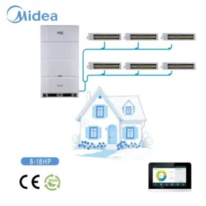 Heat Pump System 40kW Condensing Unit R410A VRF Air Conditioner Smart Central Air Conditioning System
