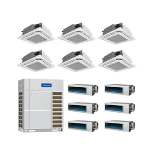Heat Pump VRF Air Conditioning System R32 R410a US Europe Commercial Inverter Multi Zone Central Air Conditioners