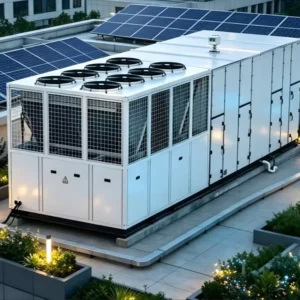 Heat Recovery Rooftop HVAC Unit Air Cooled Package A/C with PLC Control for Hospital/Lab