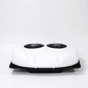 High Capacity Dual Fan 24V Parking Air Conditioner For Truck RV Caravan DC Powered Rooftop AC Unit Electric Cooler