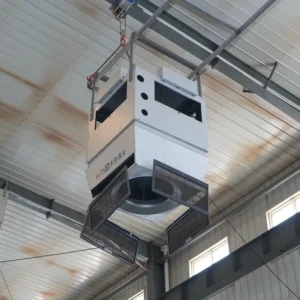 High Capacity Ductless HVAC System for Large Commercial Industrial Spaces Heating and Cooling