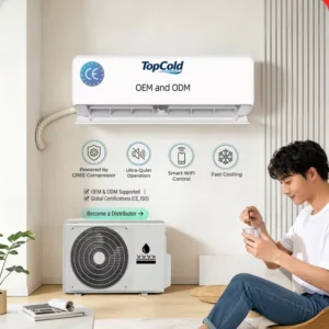 High-Efficiency 12000BTU Inverter Split Air Conditioner with WiFi Control for Home Use