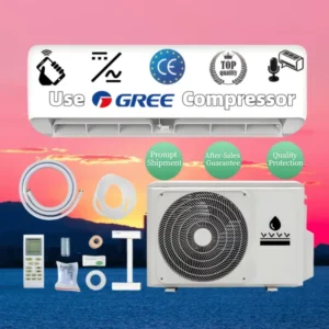 High Efficiency 60Hz Smart Mini Split Air Conditioner 9000 24000 BTU Wi Fi Voice Inverter AC US Canada Bulk Order