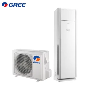 High Efficiency Floor Standing Air Conditioner Cooling Heating 48000BTU Touch Button LED Display for Spa Gym