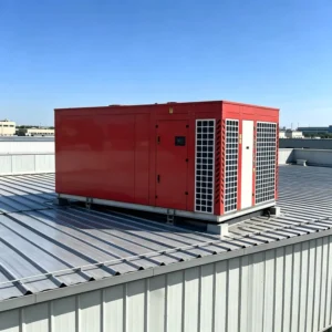 High Efficiency Industrial Rooftop Air Conditioner (RTU) DX Type Packaged HVAC Unit Side Discharge
