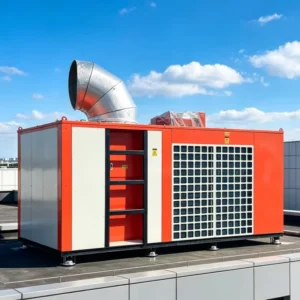 High Efficiency Industrial Rooftop Air Conditioner RTU DX Type Packaged HVAC Unit Side Discharge
