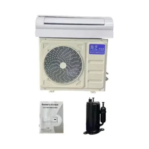 High Efficiency Mini Split Air Conditioner DC No Shutdown at High Temperatures 230V AC 18000 24000 Btu Smart Split Unit