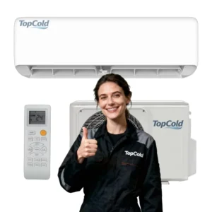 High Efficiency R32 DC Smart Split Air Conditioner 9000-18000 BTU WiFi Inverter for Home Office Hotel Outdoor Use