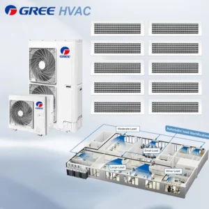 High Efficiency VRV VRF Central AC Unit Air Conditioning System Multi Indoor Units Cooling Heating 8 34kw for Household