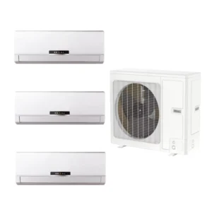 High End Multi Split Type Wall mounted Air Conditioner VRF System 3 Zones Ductless Mini Split Air Conditioner