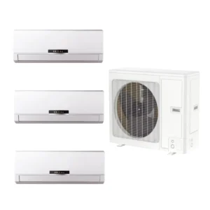 High Performance VRF System 3 Zones Wall Split Air Conditioner Multi Split Wall mounted Central Air Conditioner