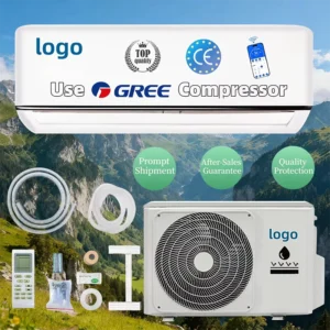 High Quality Inverter Split Air Conditioners AC 9000 24000 BTU Air Cooler Energy Efficient for Home Office