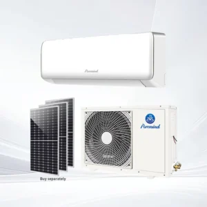 High ROI Professional 9000-24000 BTU SEER 20 Hybrid Solar Air Conditioner for Commercial Real Estate and Shopping Mall Use