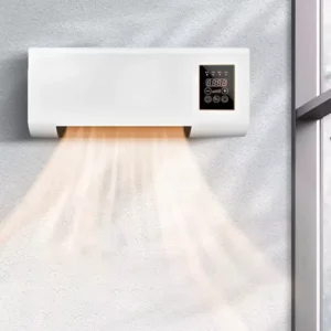 Highly Efficient Wide Angles Mobile Small Fan Space Heater Room Wall Mounted Electric 2 in 1 Air Conditioner Heating Fan