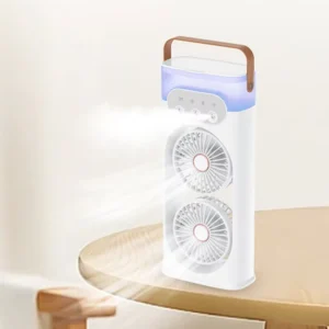Home Desktop Portable Mini Desktop Air Conditioner Fan Personal Space 3 Wind Speed Cooler Air Cooling Water Fan