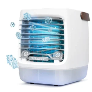 Home Office Portable Mini Cooling Air Conditioner Fan USB Charging Small Water Desktop Cooler Fan