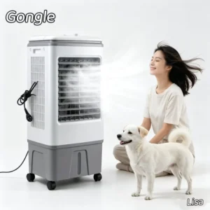 Home Office and Shop 25L Water Tank Evaporative Air Cooler Free Standing Air Conditioner Portable Indoor Air Conditioner
