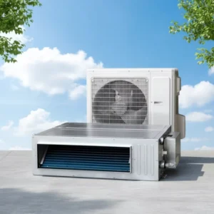Household Duct Type One-to-One Air Conditioner Unit AC Motor Fan Coil Whole House Packaged Indoor Outdoor AC System