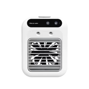 Household Mini Air Conditioner Fan Cooler Office Humidification Spray Desktop Small Fan Dormitory Electric Fan