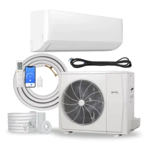 Household Small Split Air Conditioner Heat Pump Inverter Ductless Mini Split AC Wall Mounted Air Conditioner