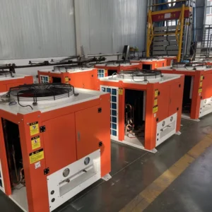 Indoor Air Handling Unit DC Inverter Floor Standing VRF Duct Split HVAC System with R410A HEPA Filter for Home and Office