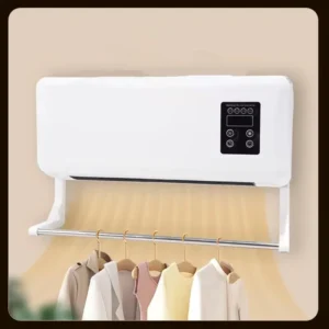 Indoor Electric Heater Air Conditioner Wall Mounted Cooling Fan Dual Use Wall Mounted Heating Machine