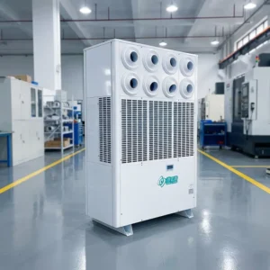 Industrial 15Hp Jet Stream Type Air Conditioner Energy Saving Automatic Refrigeration Equipment for Workshop Factory Restaurant