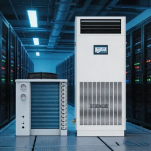 Industrial 4 in 1 Precision Cooling System Floor Standing Air Conditioner for Data Center Laboratory Constant Humidity Temp