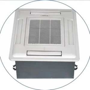 Industrial Central Air Conditioner Chilled Water Ceiling 4 Way 4 Pipe Cassette Fan Coil