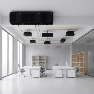 Industrial Central Air Conditioner Commercial Inverter VRF System DC High Energy Efficiency R410a Refrigerant Large Space