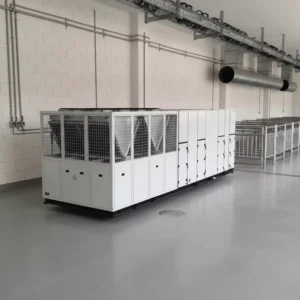 Industrial Commercial Rooftop Packaged Air Conditioning Unit RTU with PLC Control for Hotel Hospital HVAC System