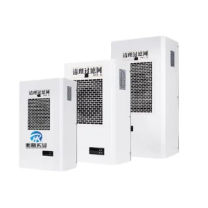 Industrial EA 800W PLC Electrical Cabinet Air Conditioner Floor Standing R134a Refrigerant Engine Core Heat Dissipation
