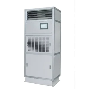Industrial Floor Standing Split Air Conditioner 3KW Cooling Heating 1000m/h Airflow 58dB Quiet Duct Type