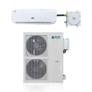 Industrial Grade Automatic Digital Explosion Proof Split Wall Mounted Air Conditioner for Fuel Depots Solvent Handling Areas