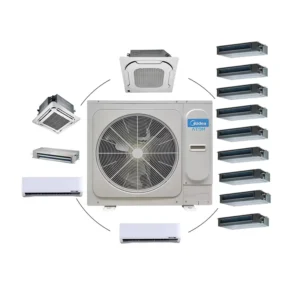 Industrial Heating and Cooling VRF Air Conditioner System HVAC Systems
