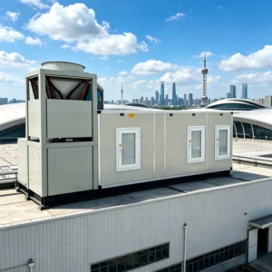 Industrial Rooftop Packaged Air Conditioner (RTU) with AHU Function R410A for Hotels & Large Buildings