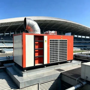 Industrial Rooftop Packaged HVAC Unit with Heat Recovery Energy Saving Central Air Conditioner for Hospital Hotel & Factory